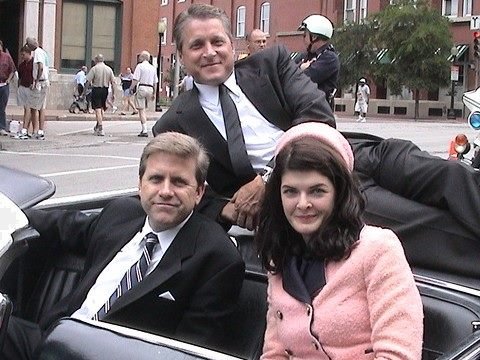 Jon McPhalen as JFK for Discovery Channel